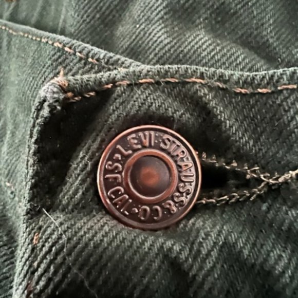 Vintage Women's Levis Green size 13M - Picture 10 of 11